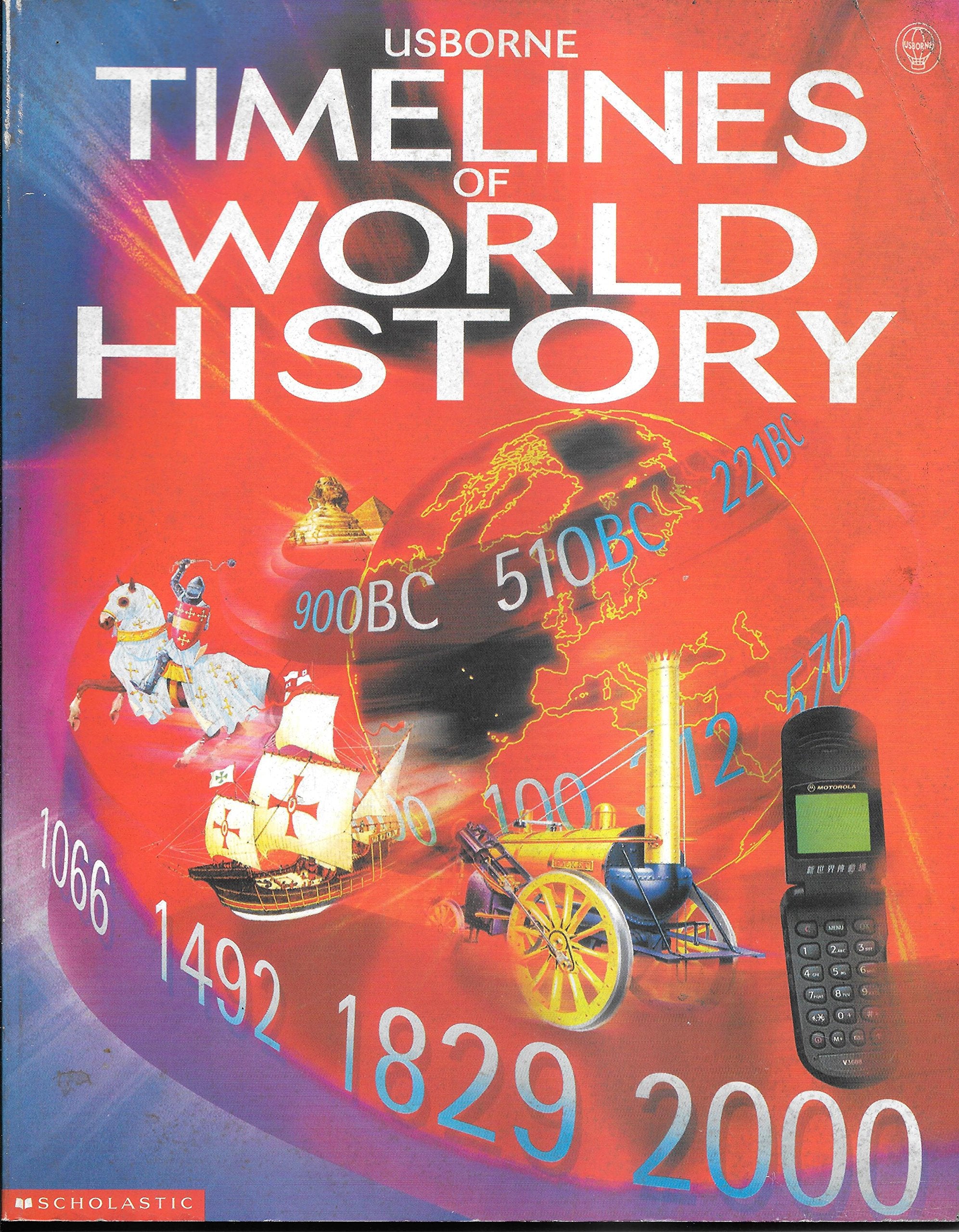 Usborne Timelines of World History,Used