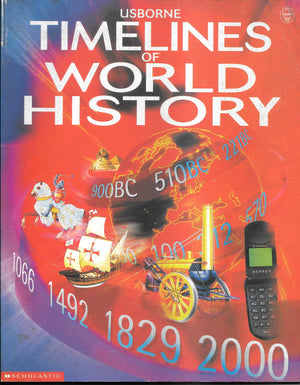 Usborne Timelines of World History,Used