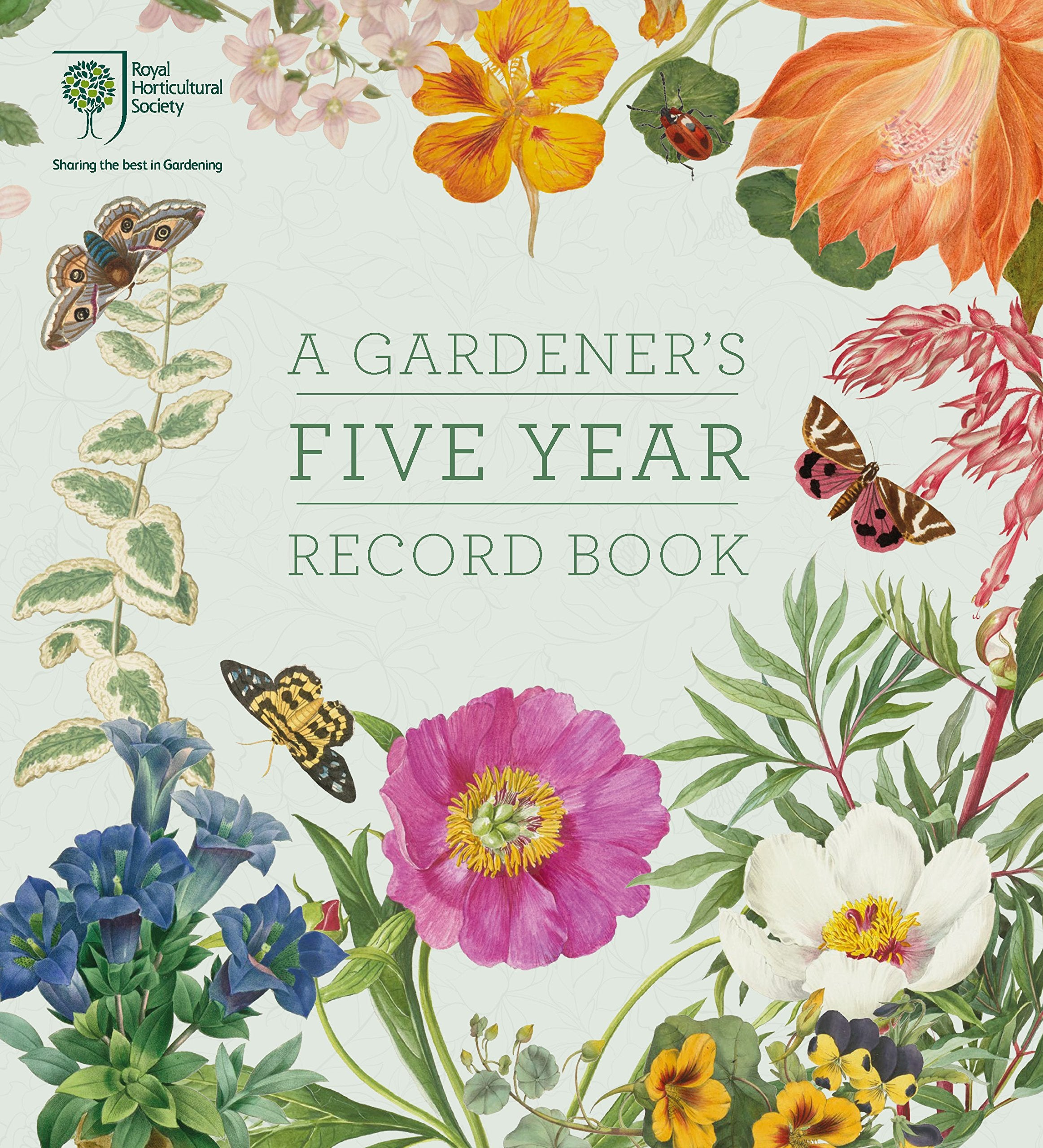 Rhs A Gardener'S Five Year Record Book,New
