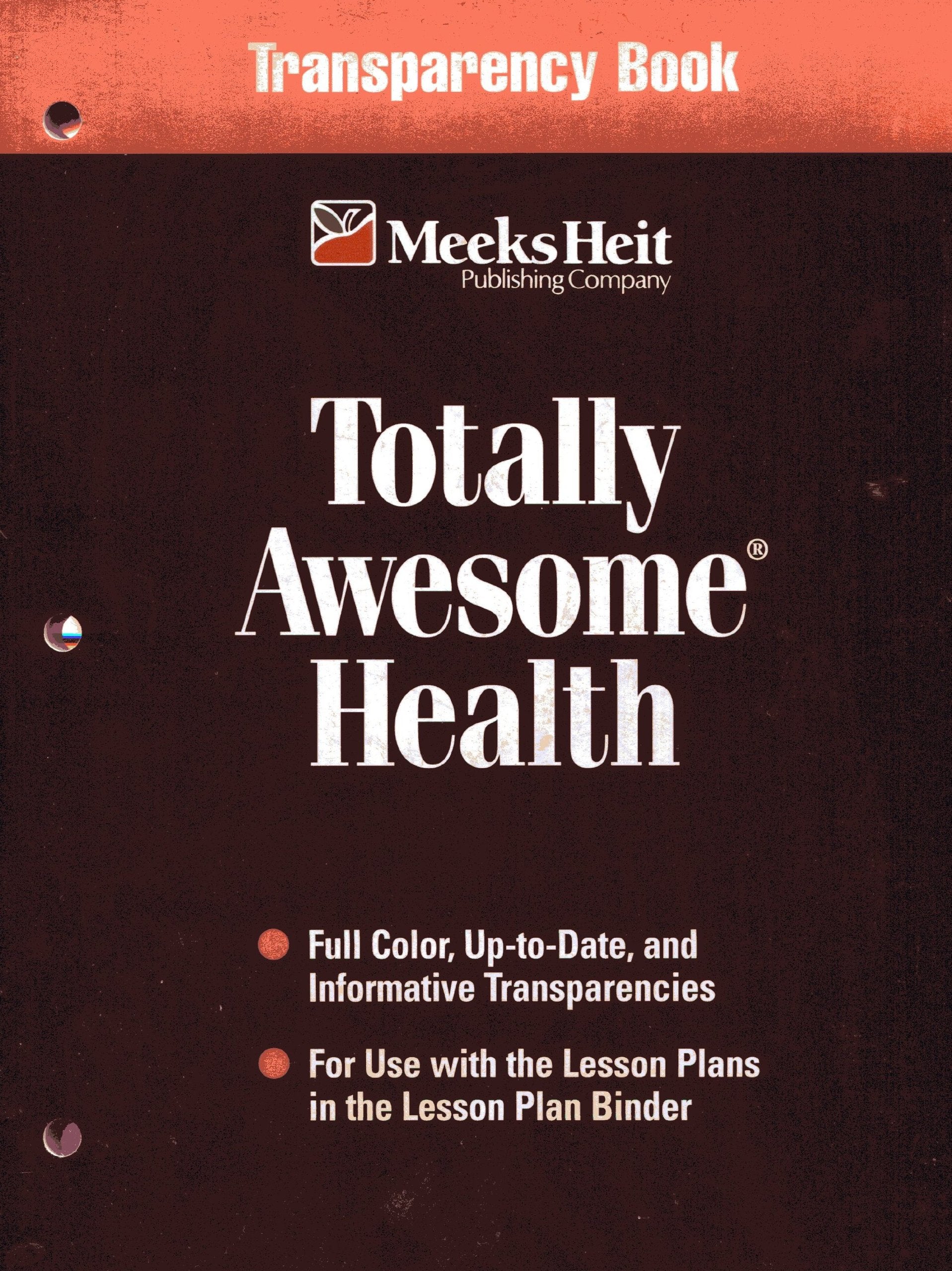Totally Awesome Health Transparency Book,Used