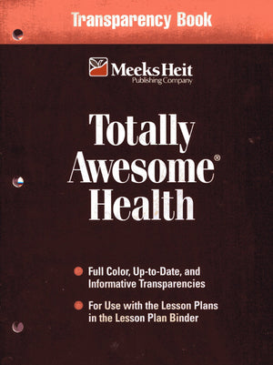 Totally Awesome Health Transparency Book,Used