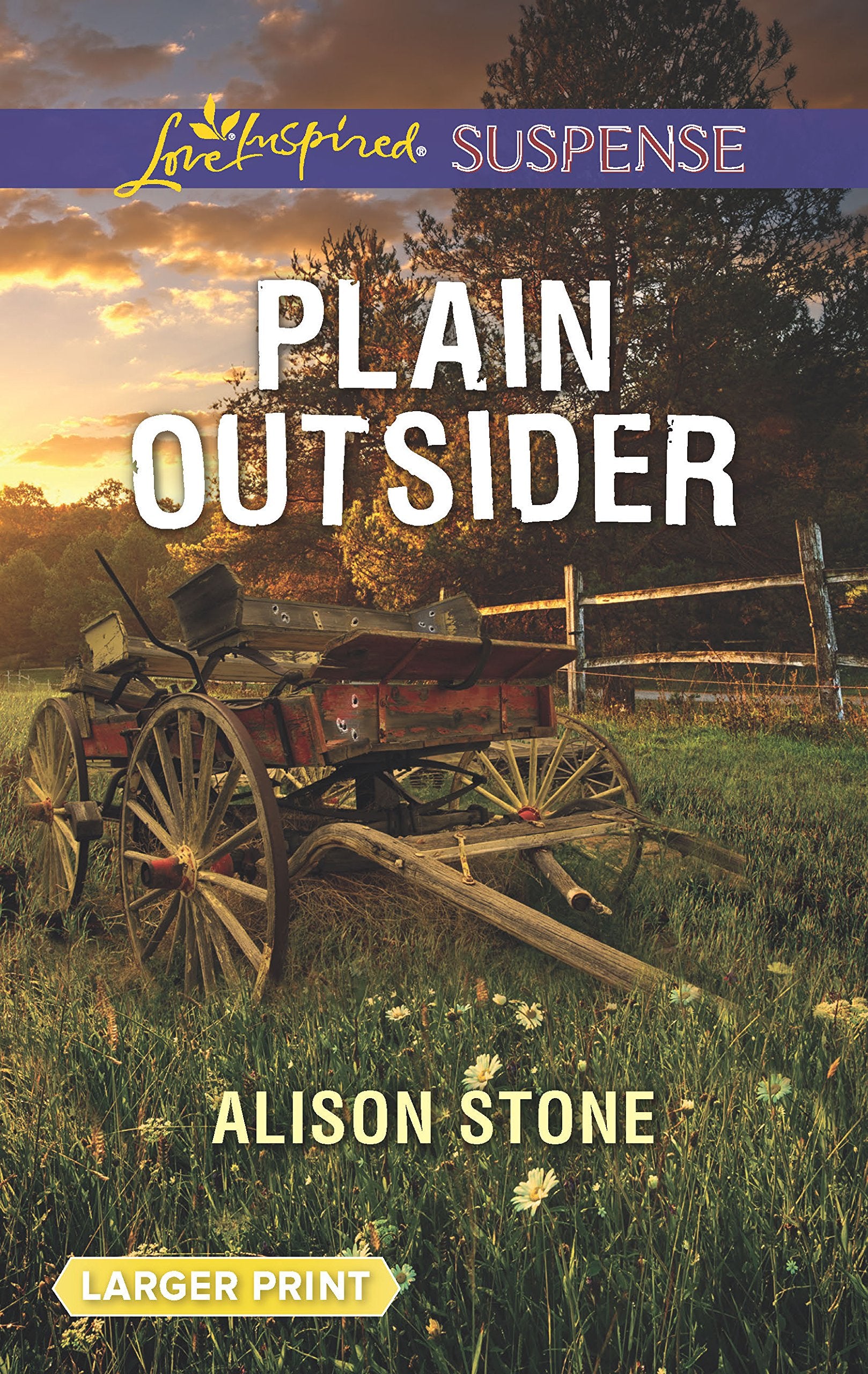 Plain Outsider (Love Inspired Suspense),Used