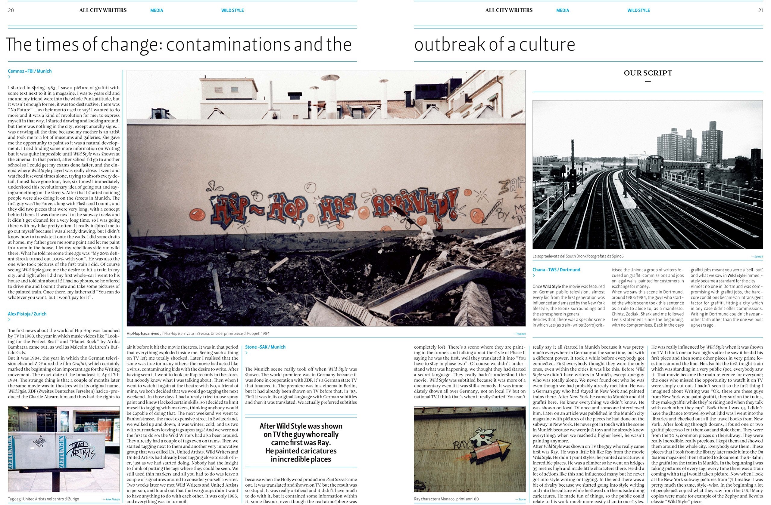 All City Writers: The Graffiti Diaspora,New