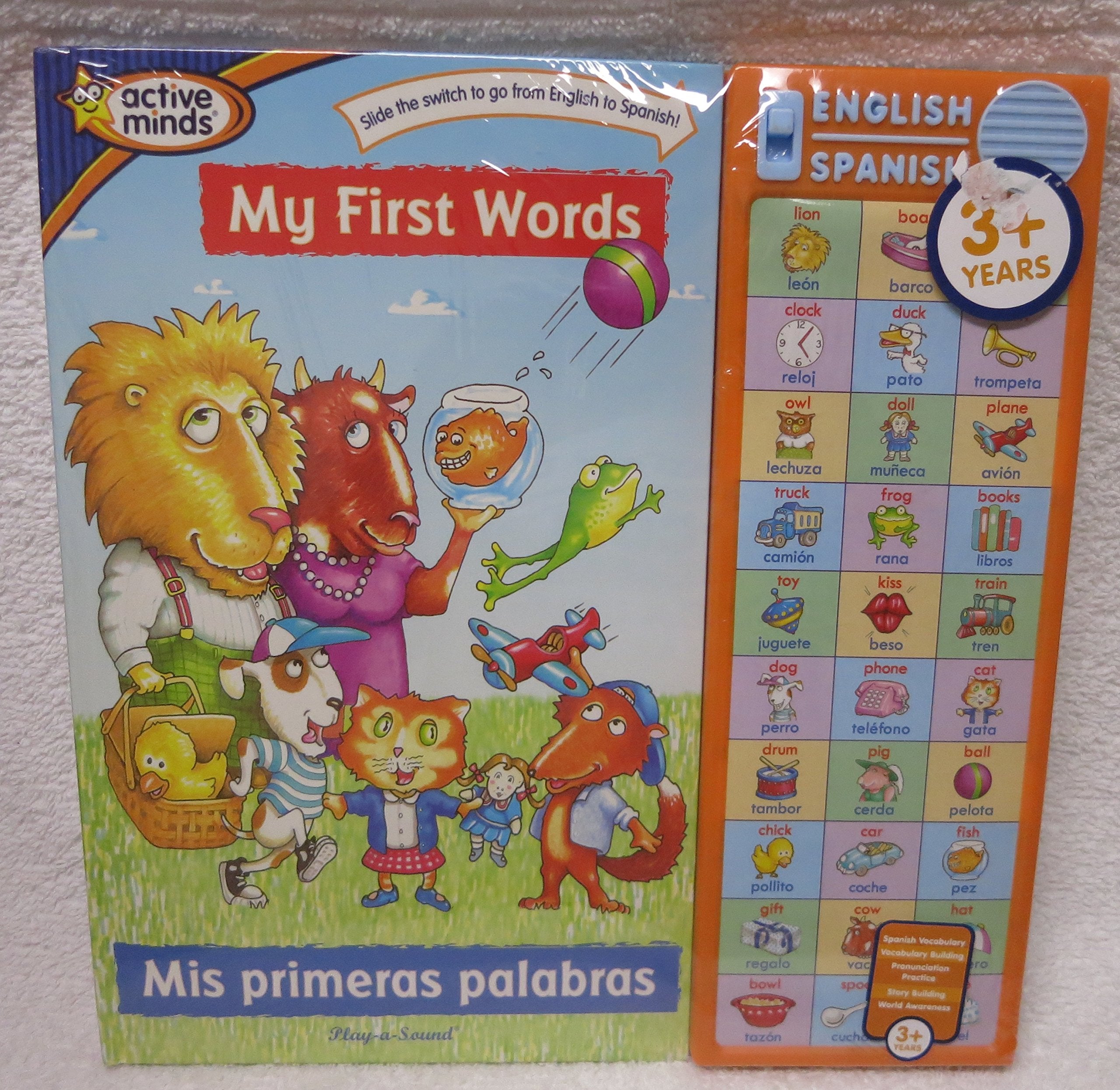 My First Words (Mis primeras palabras) (Bilingual Sound Book) (English and Spanish Edition),Used