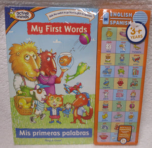 My First Words (Mis primeras palabras) (Bilingual Sound Book) (English and Spanish Edition),Used