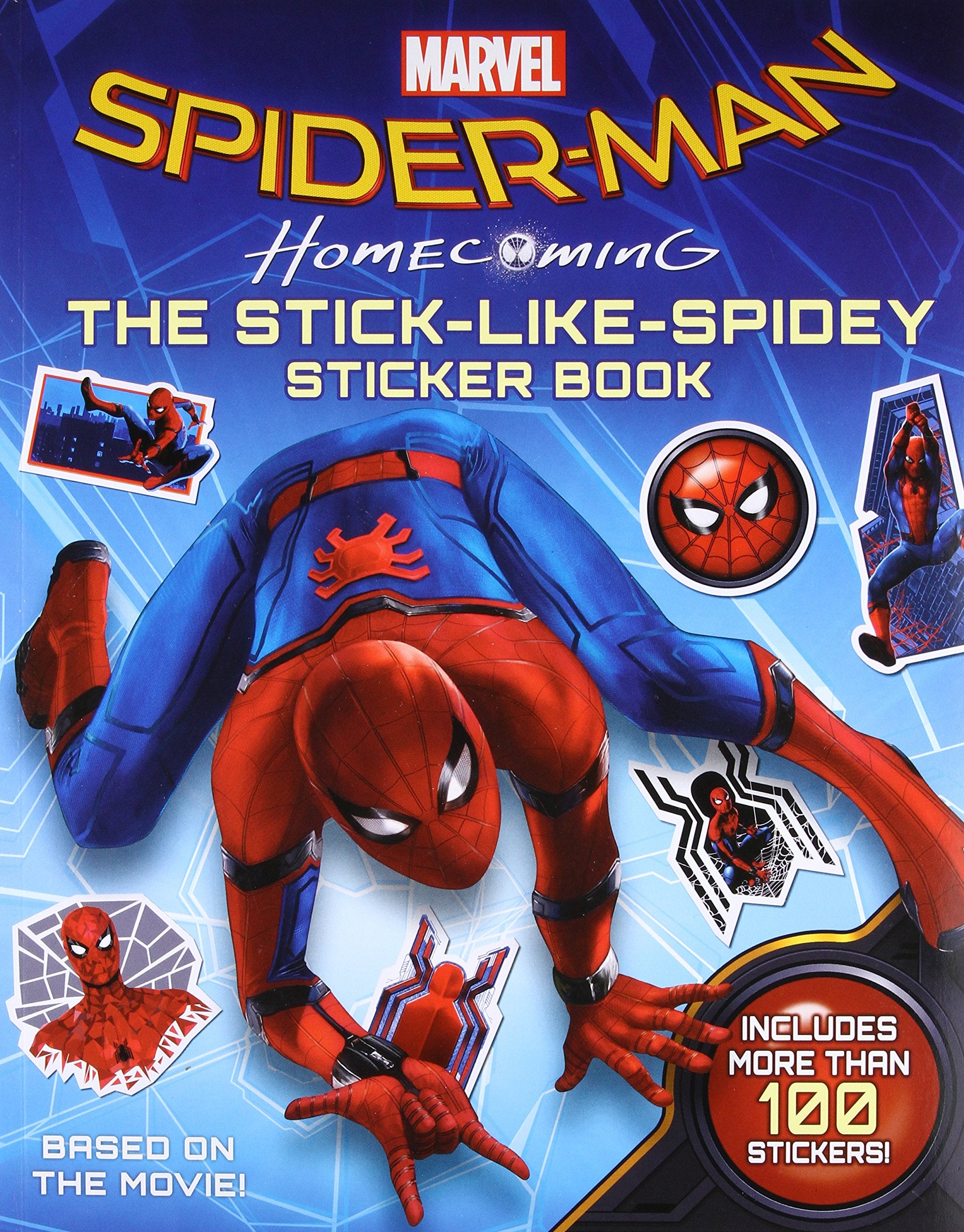 SpiderMan: Homecoming: The StickLikeSpidey Sticker Book,Used