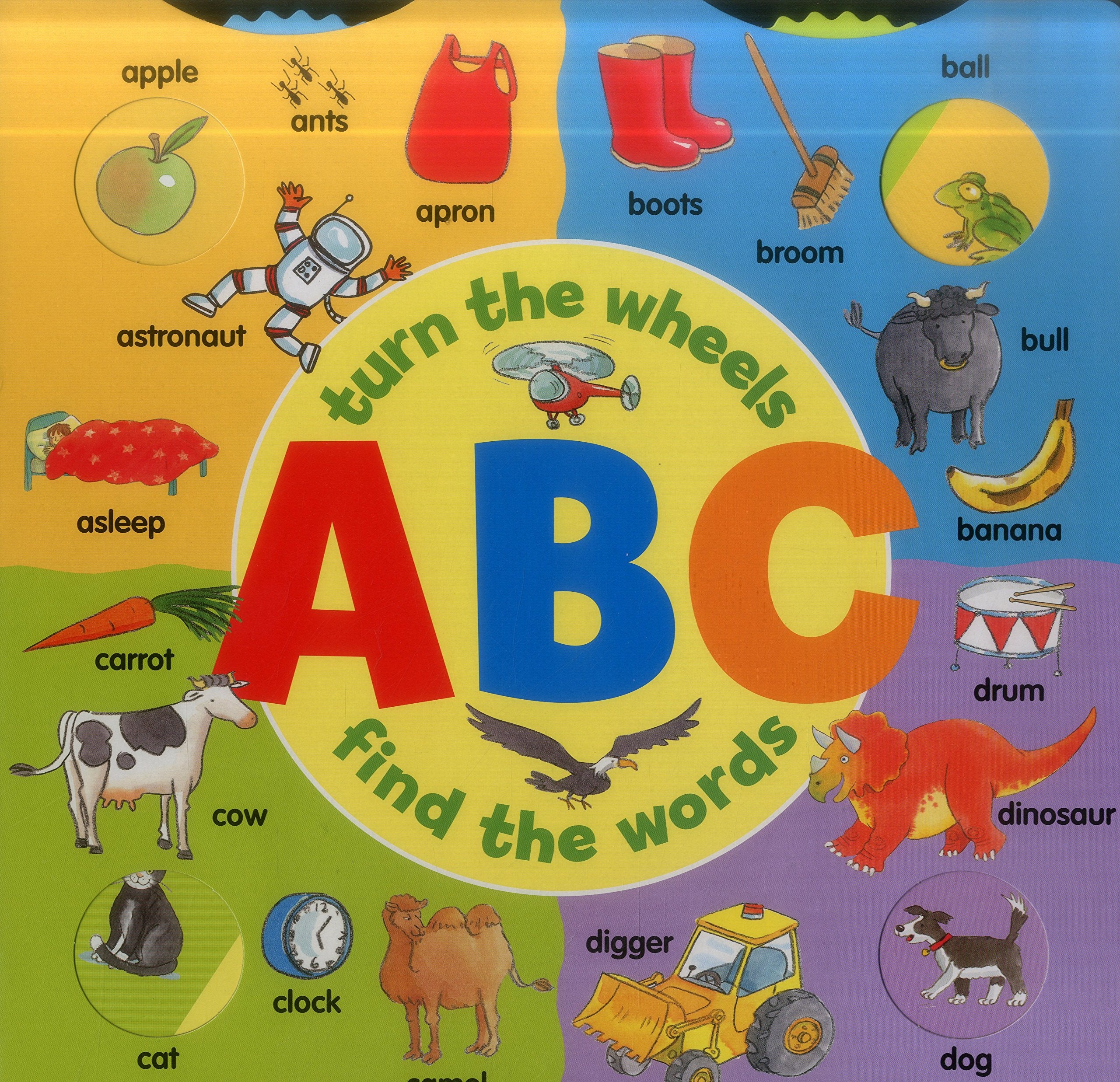Turn the Wheels: ABC: Turn The Wheels; Find The Words,Used
