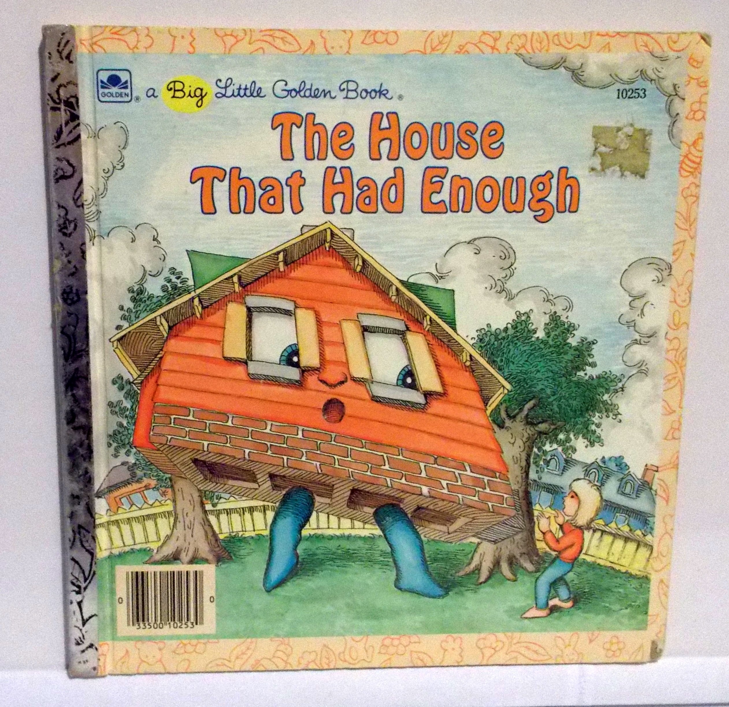 The House That Had Enough (A Big Little Golden Book)-used