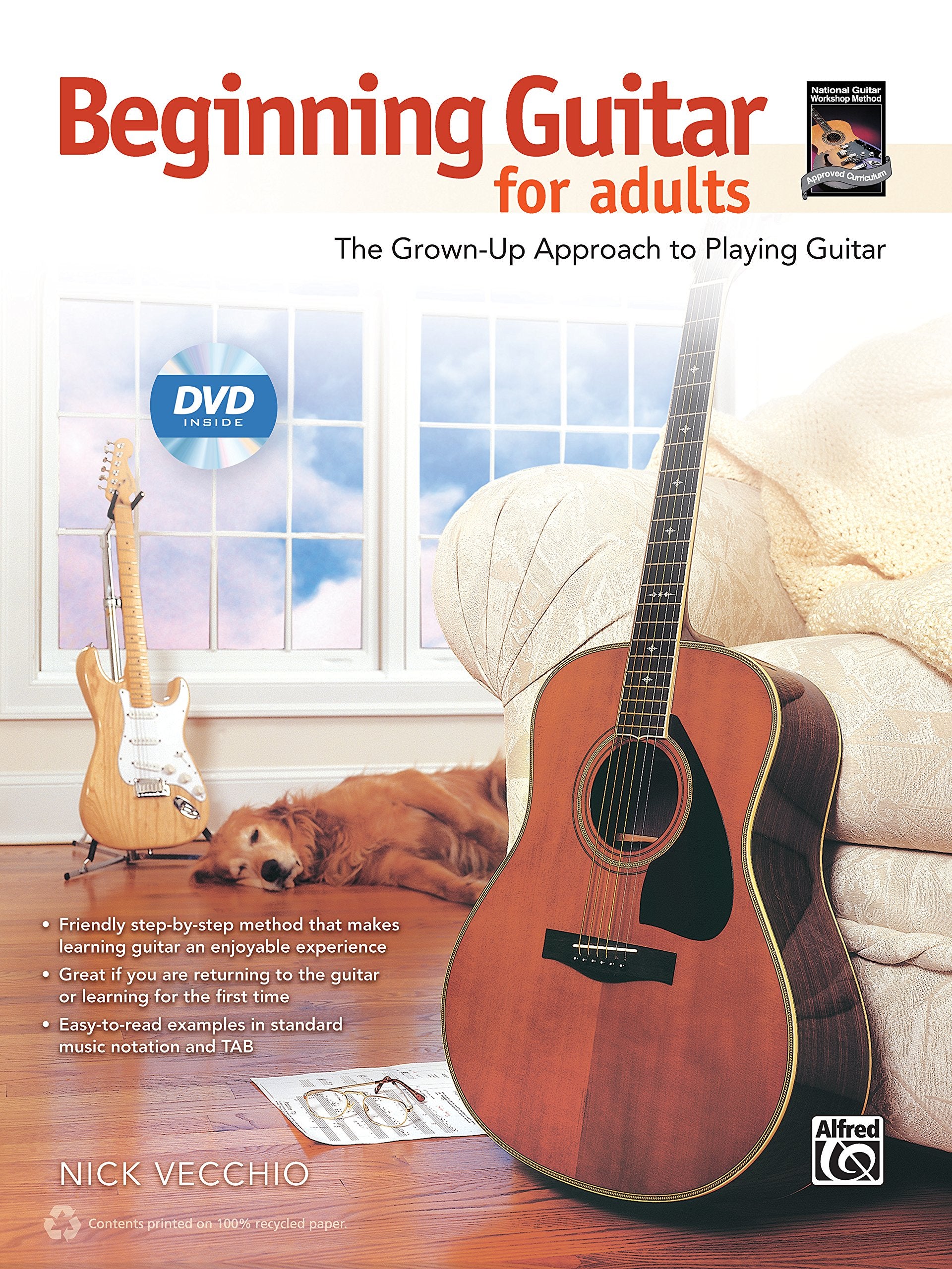 Beginning Guitar for Adults: The GrownUp Approach to Playing Guitar,Used