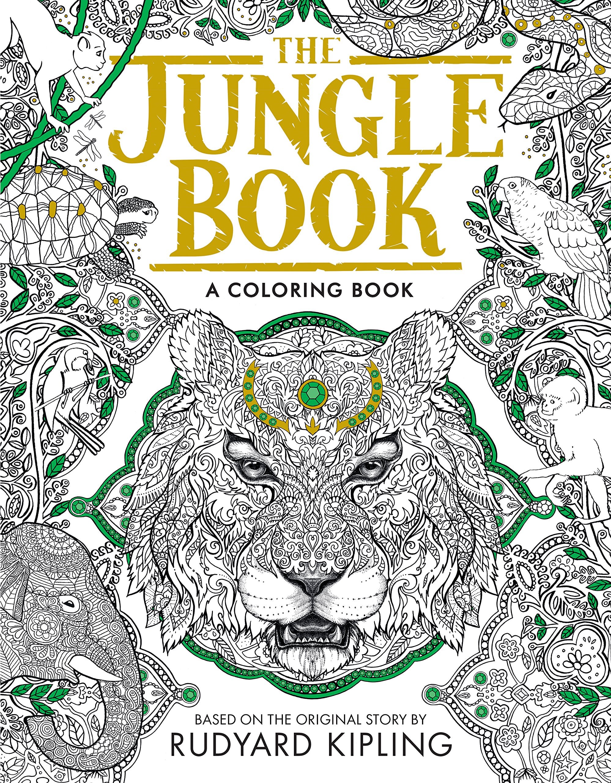 The Jungle Book: A Coloring Book,Used