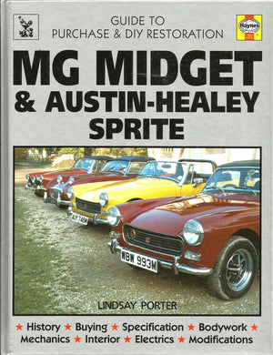 MG Midget & AustinHealey Sprite: Guide to purchase & D.I.Y. restoration (A Foulis motoring book),Used