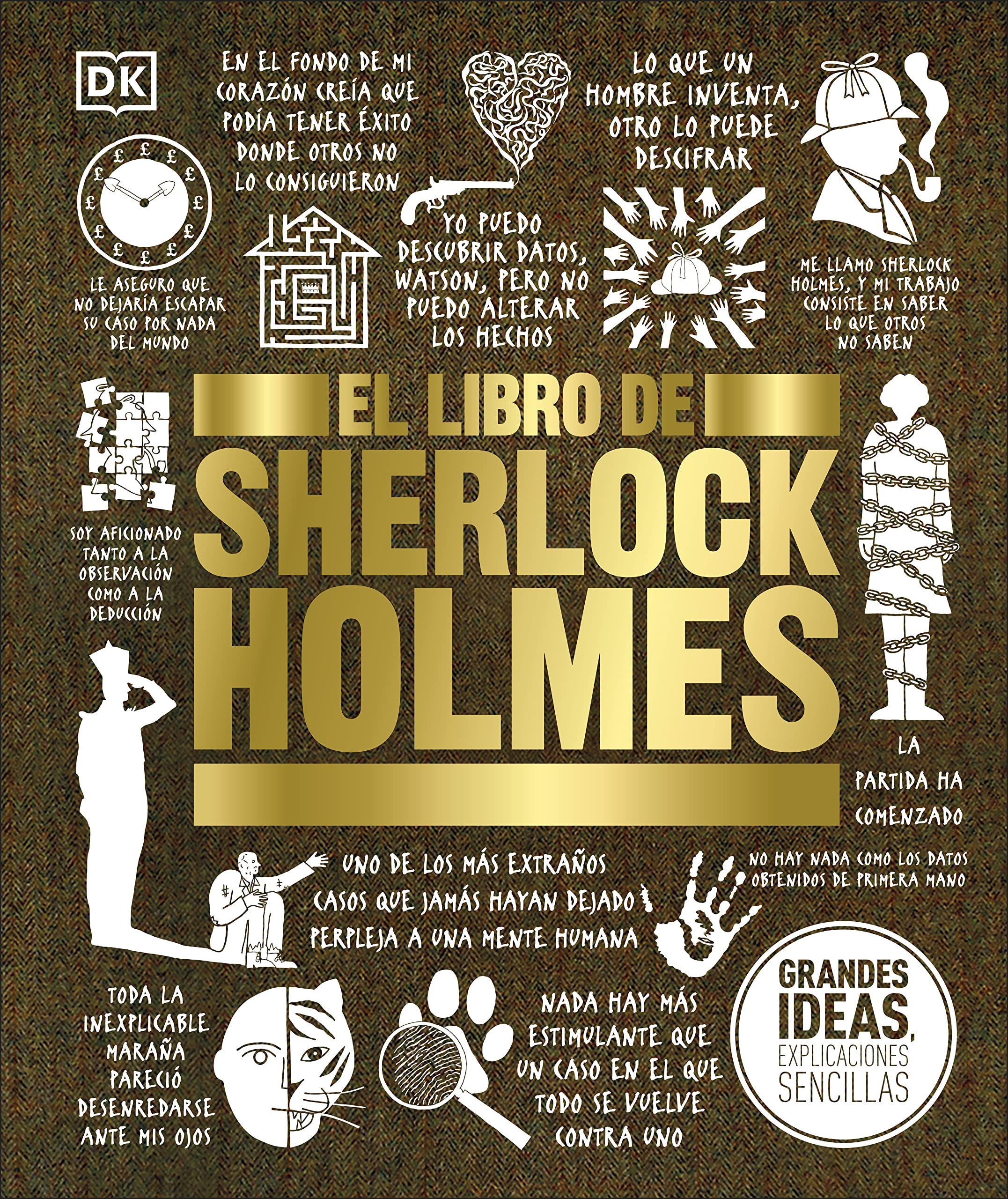 El libro de Sherlock Holmes (The Sherlock Holmes Book) (DK Big Ideas) (Spanish Edition),Used