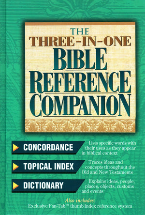 The Threeinone Bible Reference Companion Super Value Edition,New