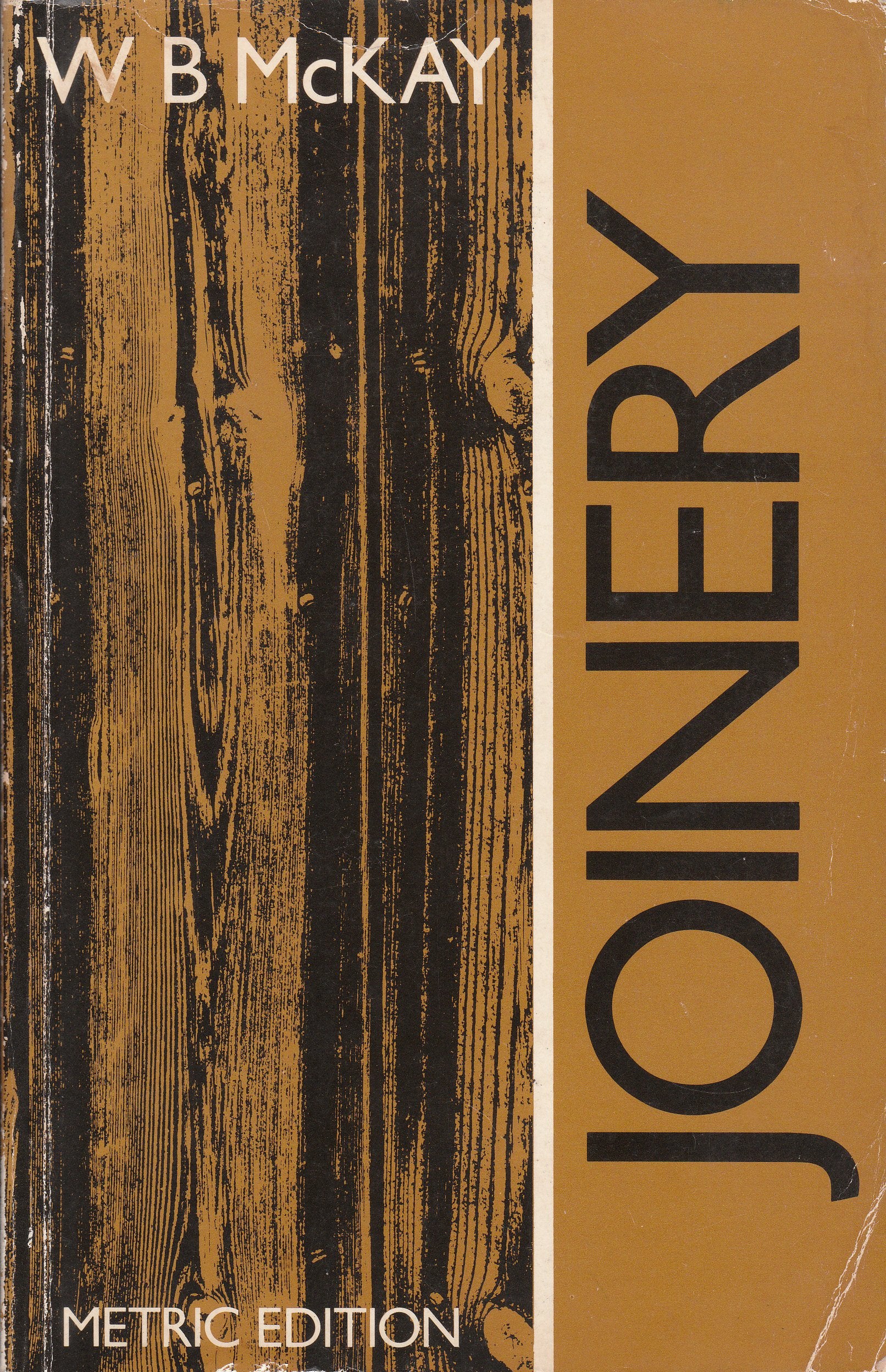 Joinery (Building Craft Series)-used