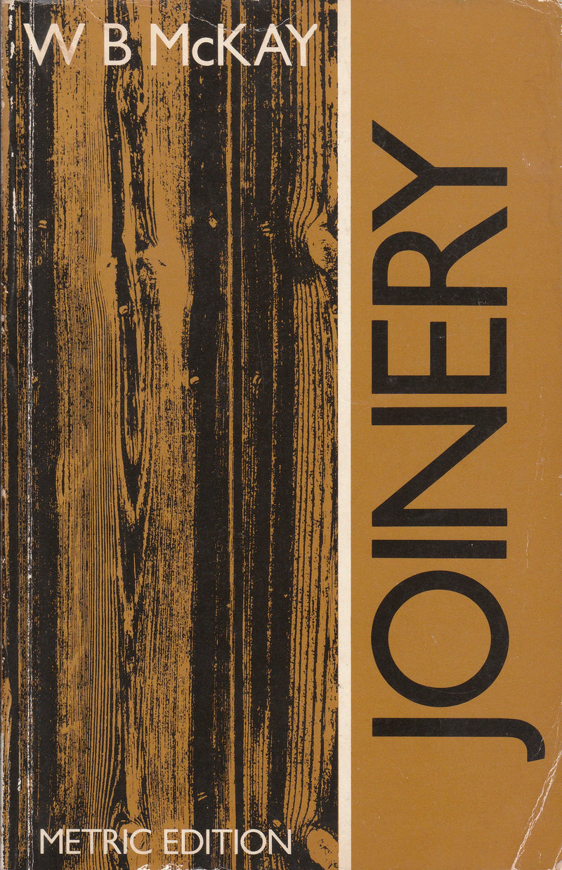 Joinery (Building Craft Series)-used