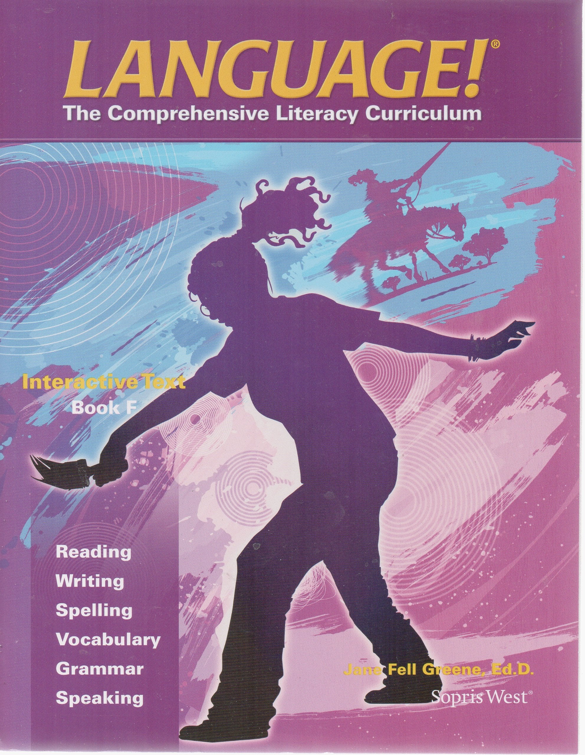 Sopr 09 Language! Comprehensive Literacy Curriculum Interactive Text Book F,Used