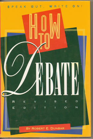 How to Debate (A Speak Out, Write On! Book),Used