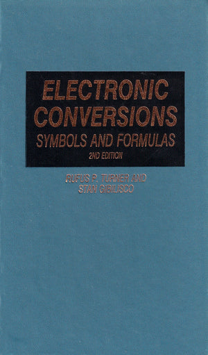Electronic conversions, symbols, and formulas,Used