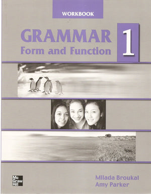 Grammar Form And Function 1 Workbook,Used