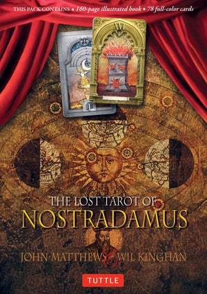 The Lost Tarot Of Nostradamus Kit,Used