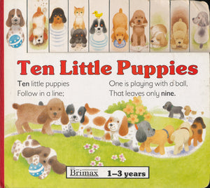 Ten Little Puppies (Board Counting Books),Used