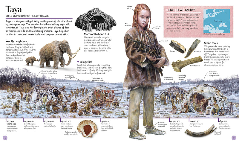 A Child Through Time: The Book of Children s History (DK Panorama)
