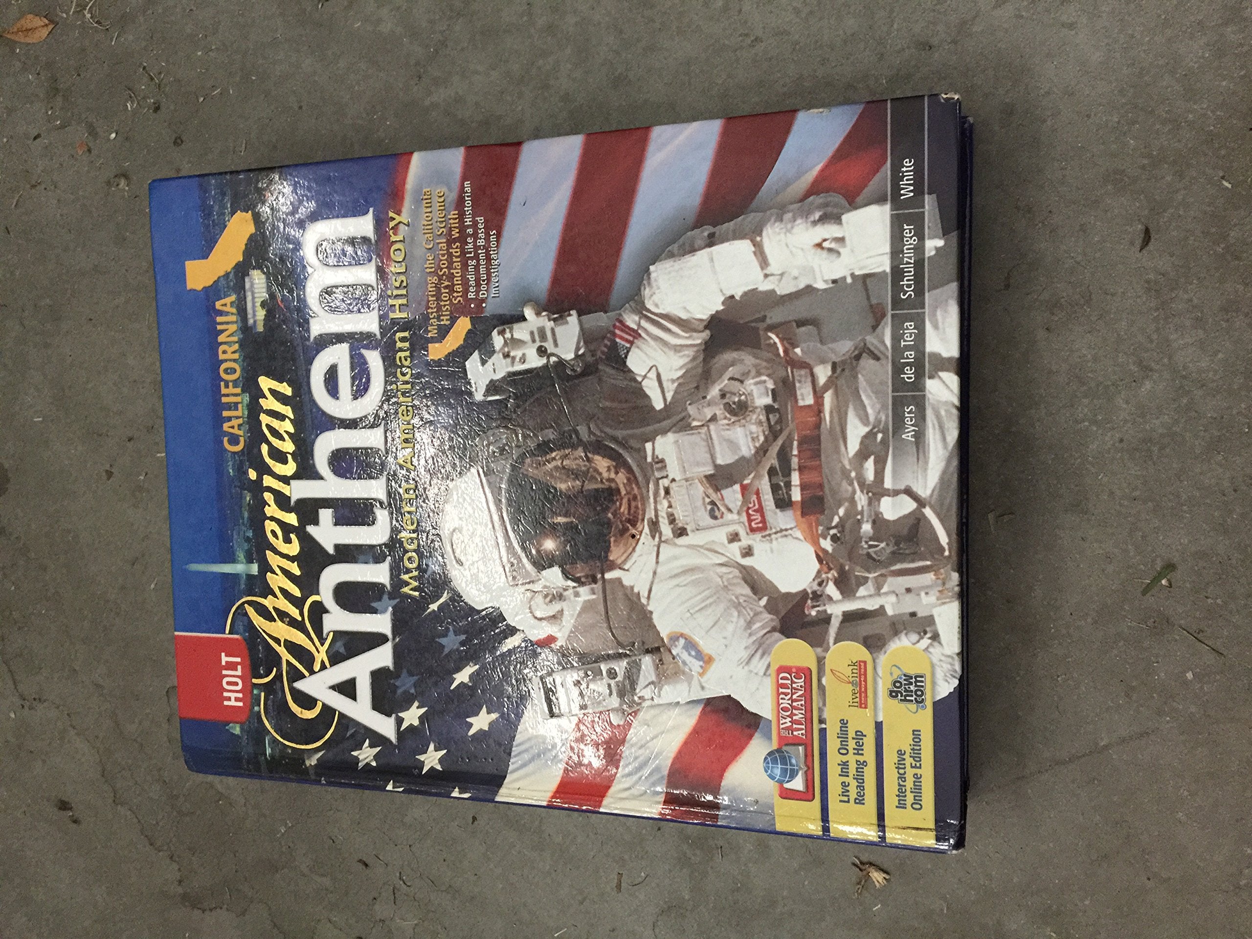 American Anthem: Modern American History, California Edition (HRW Modern American History),Used