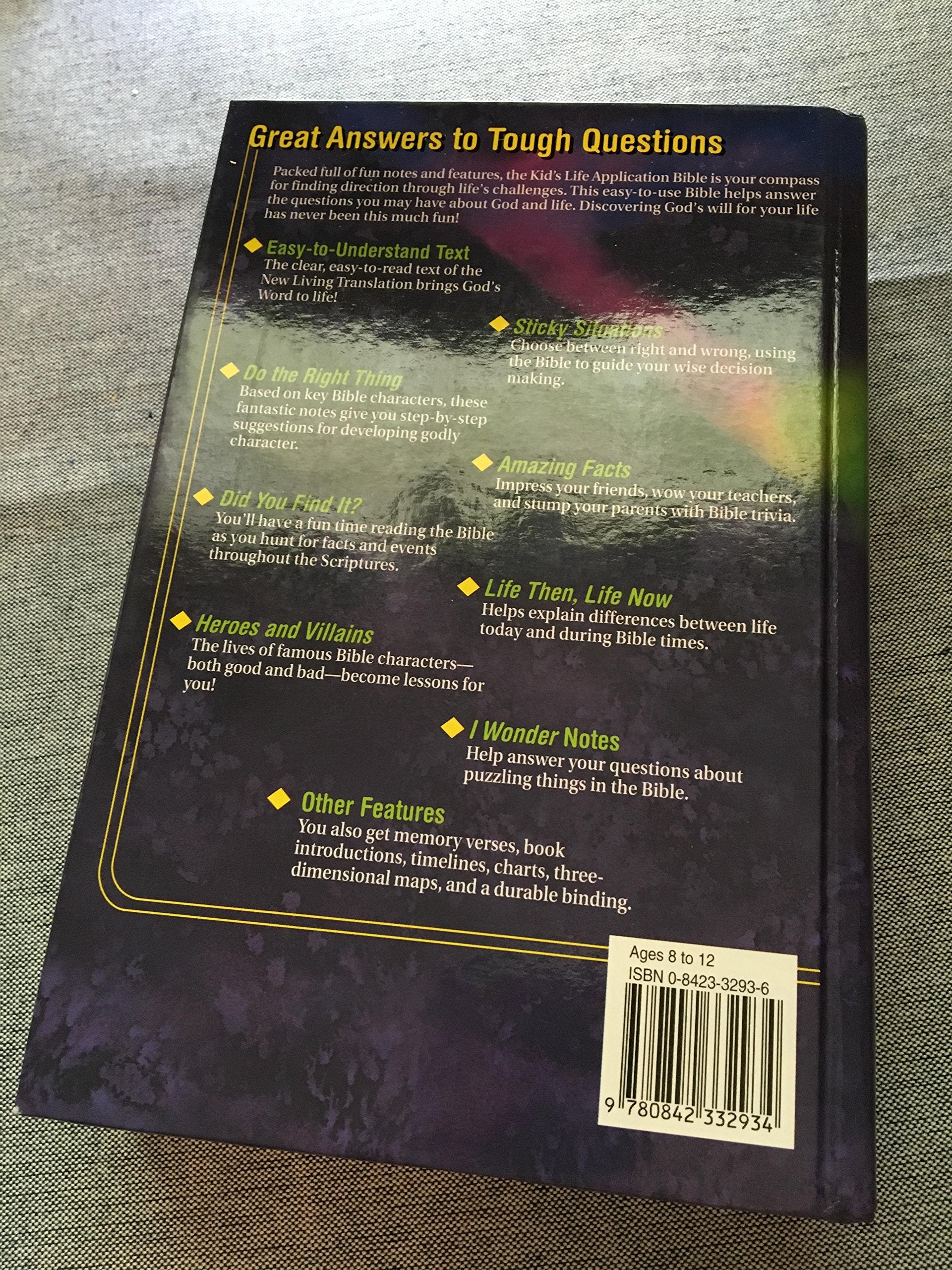 Kid's Life Application Bible NLT (hc),Used