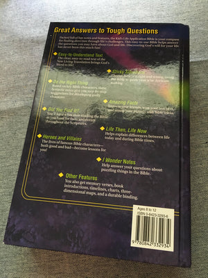 Kid's Life Application Bible NLT (hc),Used