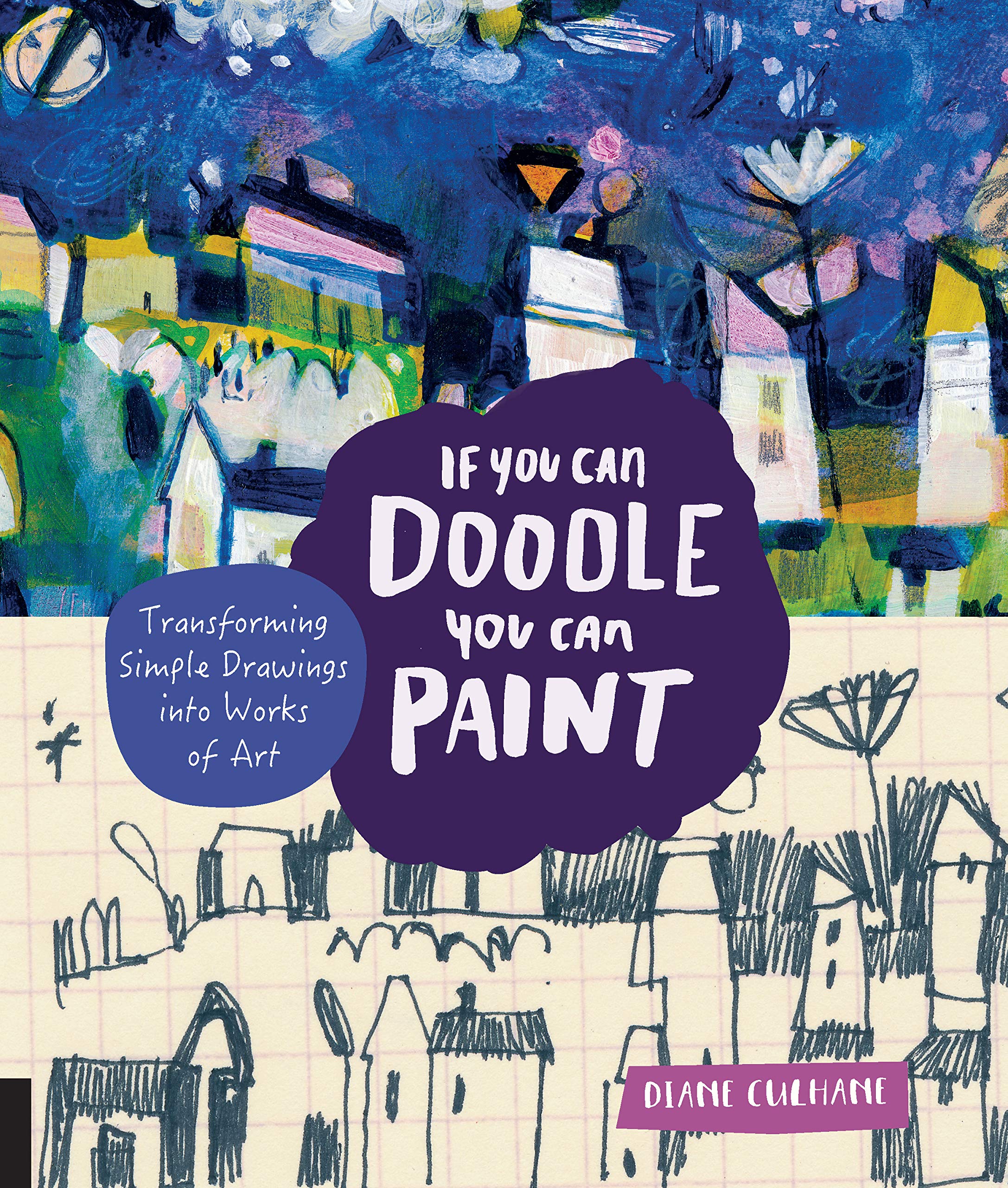 If You Can Doodle, You Can Paint: Transforming Simple Drawings Into Works Of Art