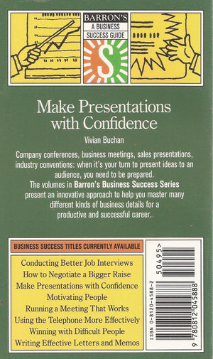 Make Presentations With Confidence (Barron's Business Success Series),Used