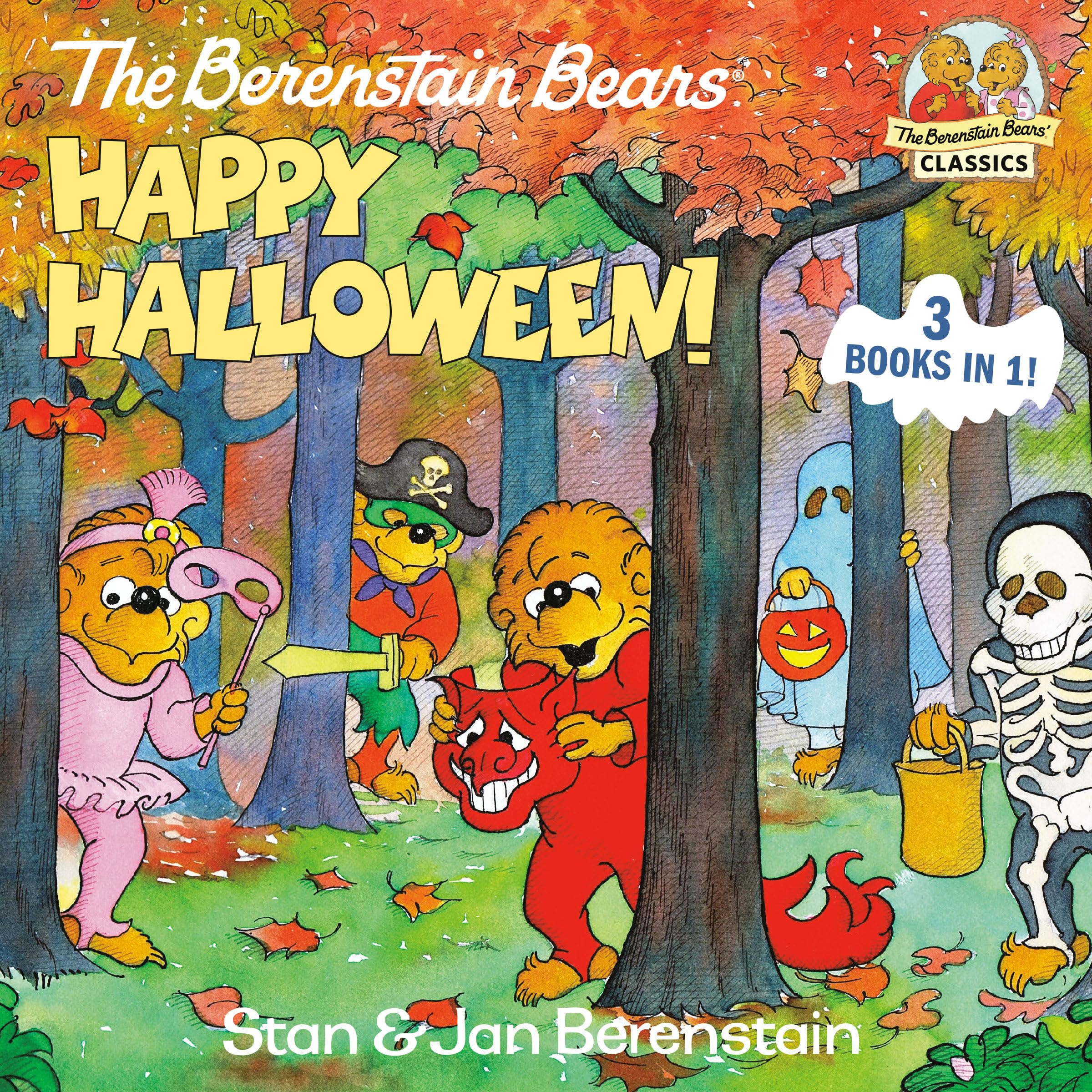 The Berenstain Bears Happy Halloween!: A Halloween Book for Kids and Toddlers (First Time Books),Used