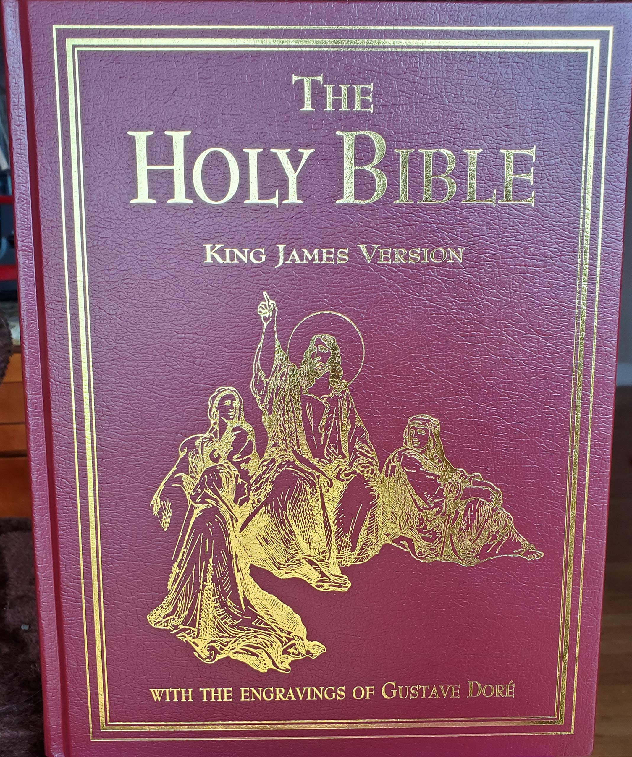 The Holy Bible King James Version Old & New Testaments: With the Classic Engravings of Gustave Dore,Used
