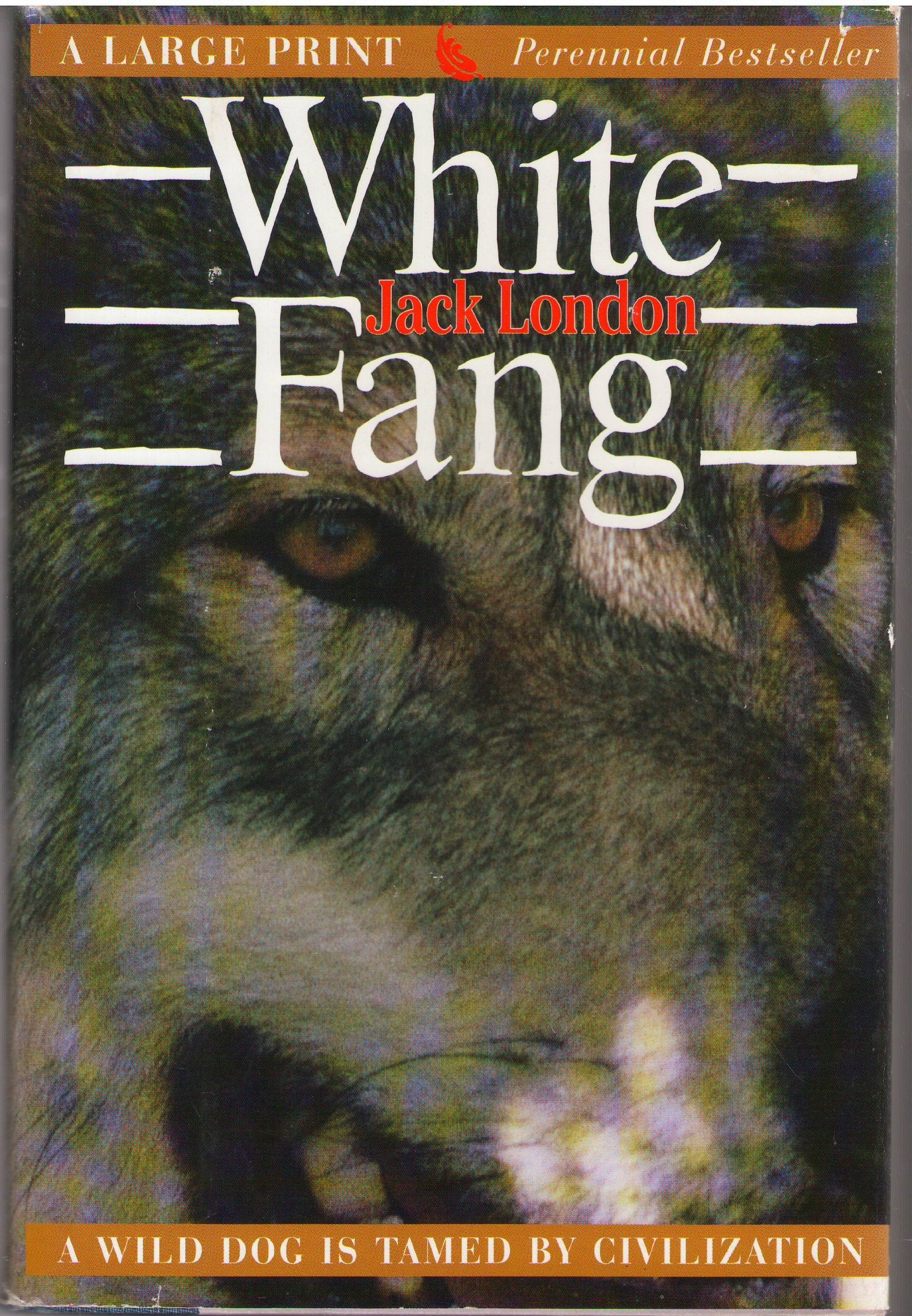 White Fang (G K Hall Large Print Book Series),Used