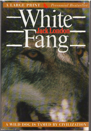 White Fang (G K Hall Large Print Book Series),Used