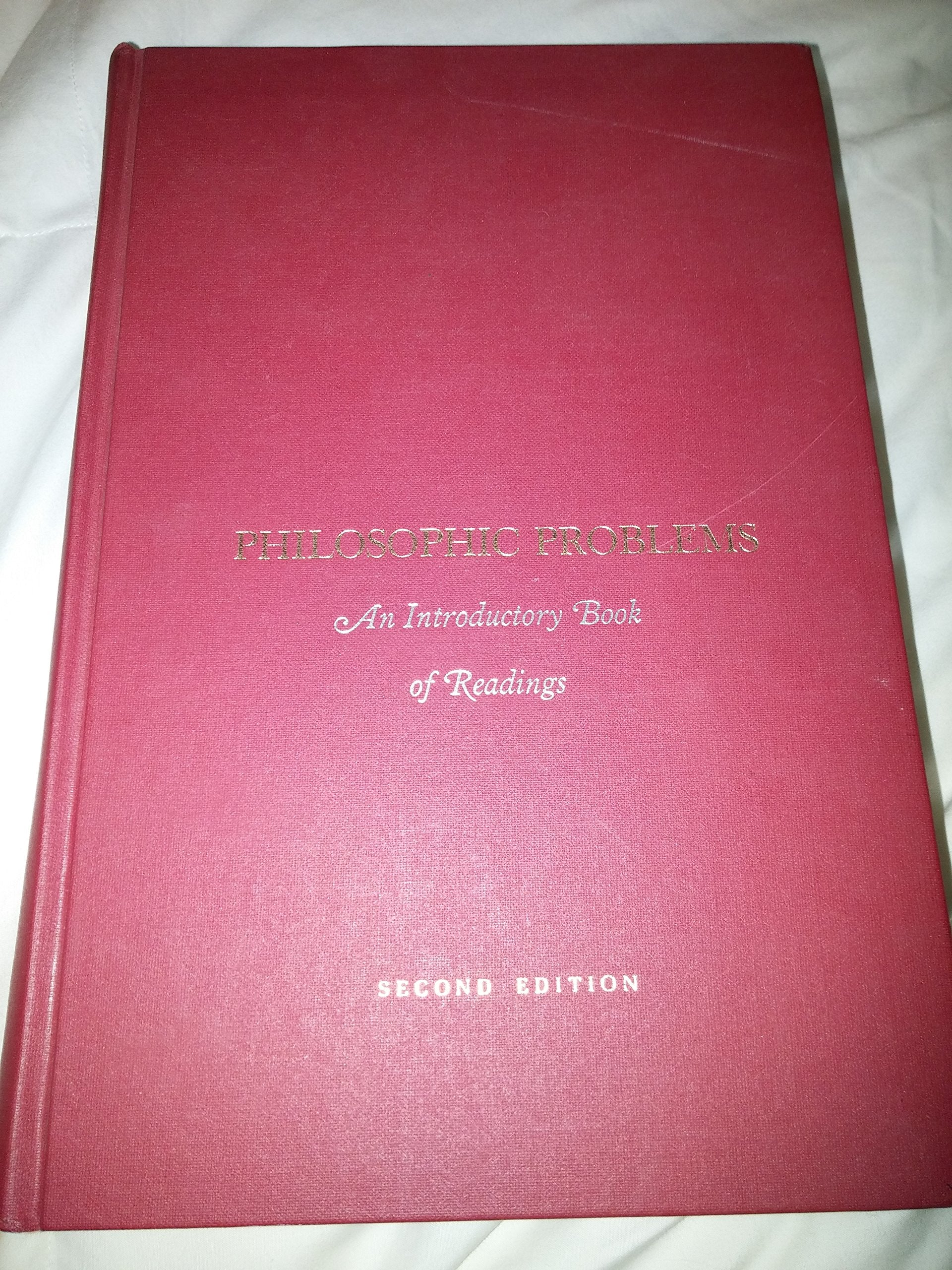 Philosophic Problems: An Introductory Book of Readings,Used