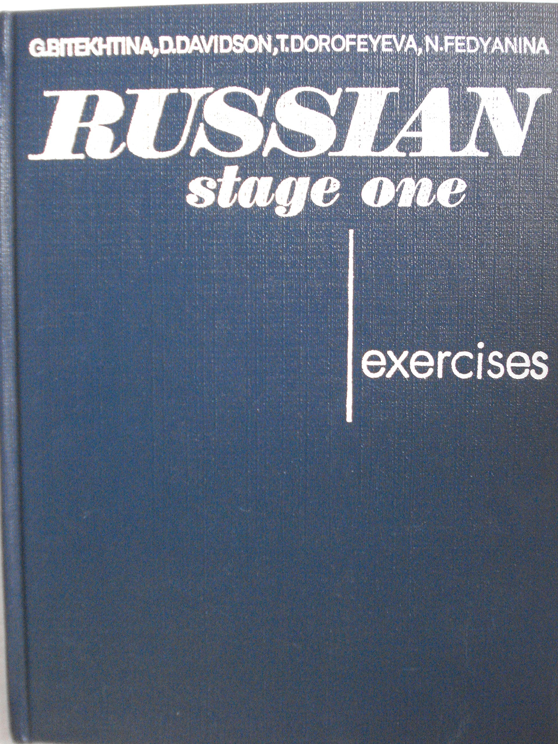 Russian: Stage One  Exercises,Used