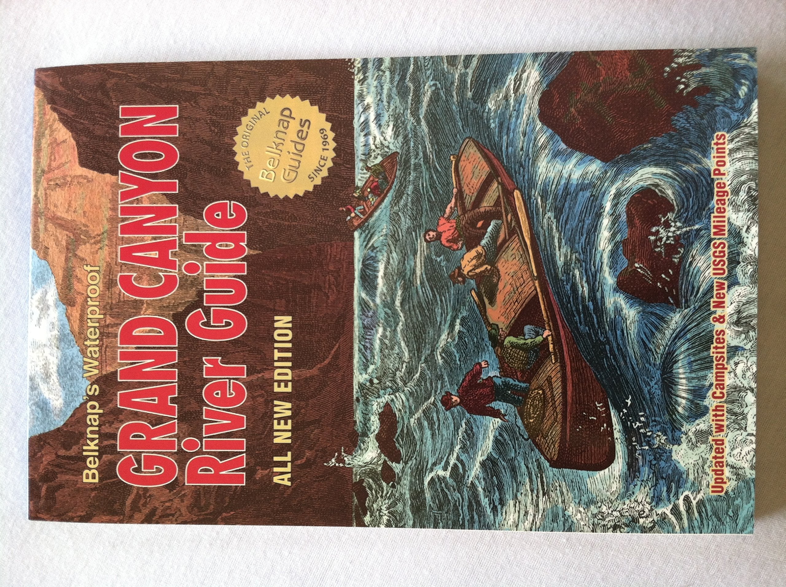 Belknap's Waterproof Grand Canyon River Guide All New Edition,Used
