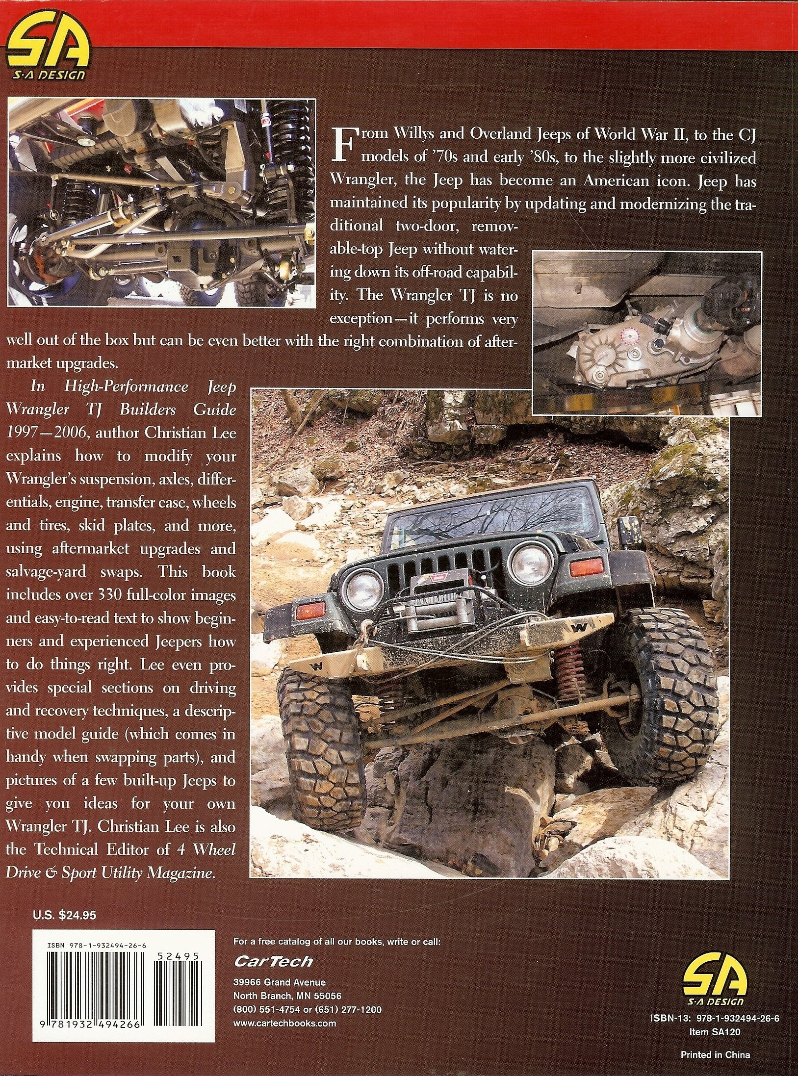 Highperformance Jeep Wrangler Tj Builder'S Guide 19972006 (Cartech)