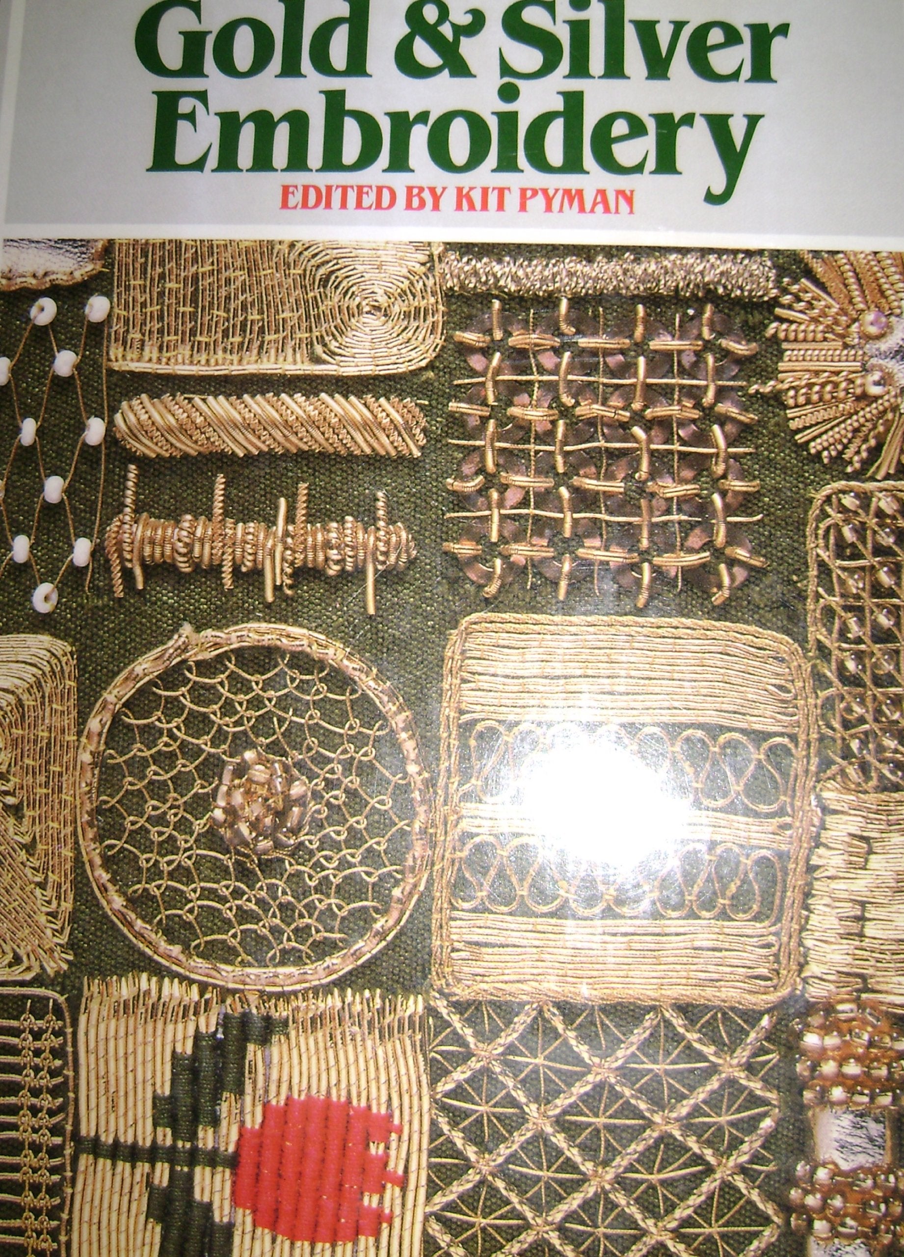 Gold and Silver Embroidery,Used