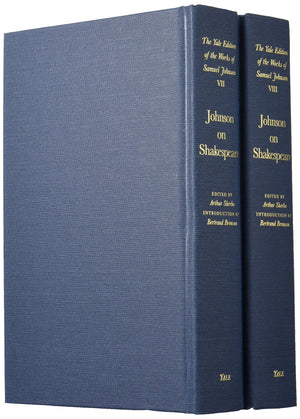 The Works of Samuel Johnson, Vols 78: Johnson on Shakespeare (The Yale Edition of the Works of Samuel Johnson),Used