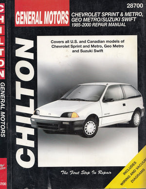 Chevrolet Metro/Sprint/Swift, 198500 (Haynes Repair Manuals),Used