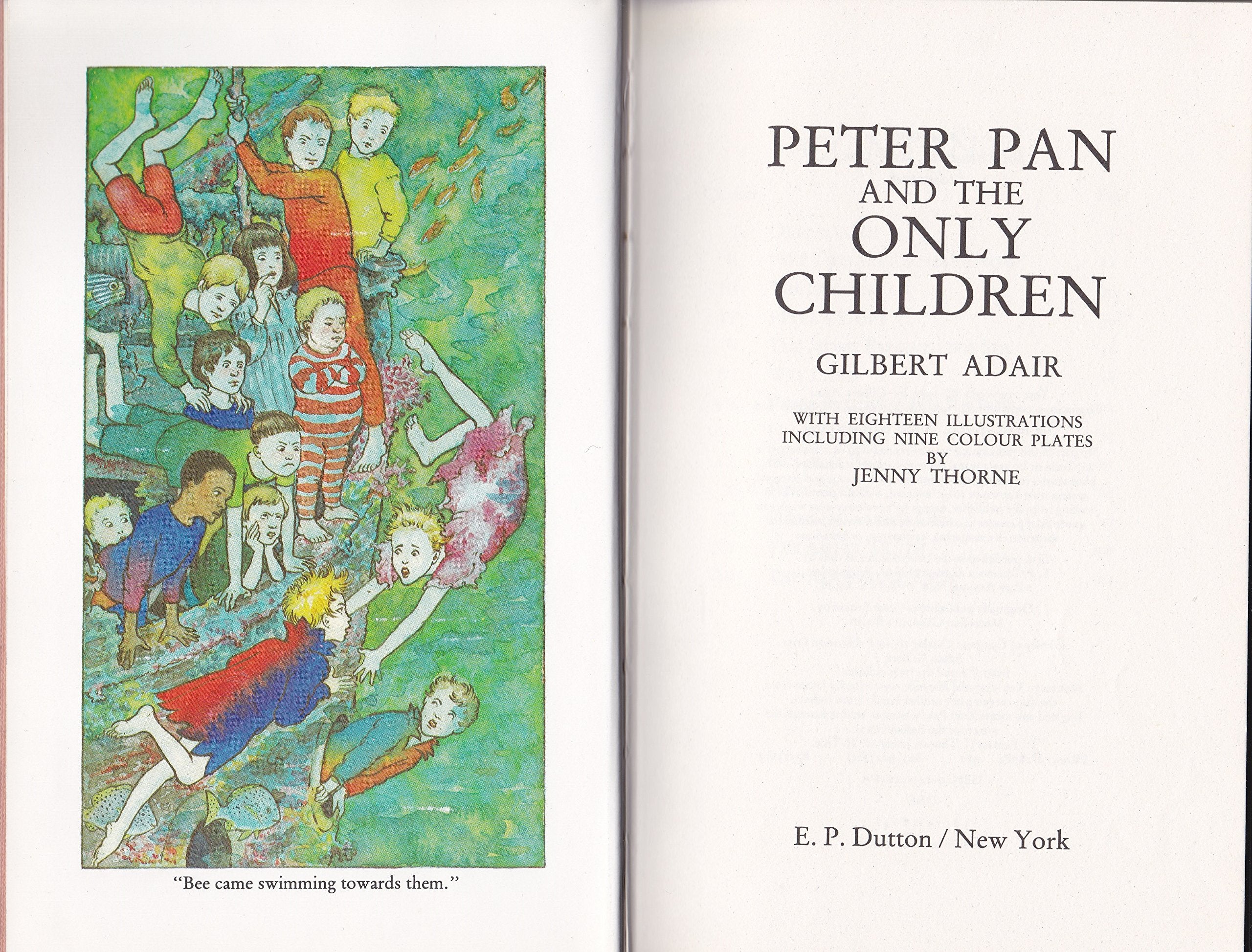 Peter Pan and the Only Children,Used