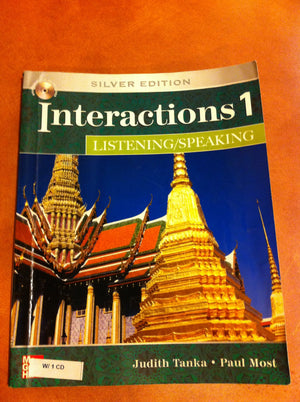 Interactions 1 Listening/Speaking, Silver Edition (Student Book with Audio CD),New