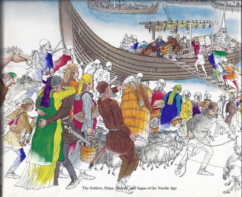 The Viking: Settlers, Ships, Swords & Sagas of the Nordic Age,Used