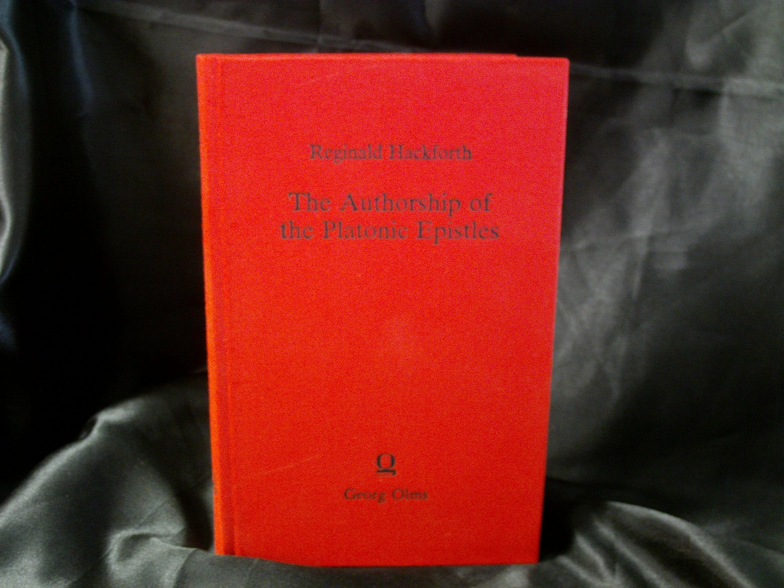 Authorship of the Platonic Epistles,Used