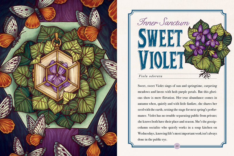 The Illustrated Herbiary: Guidance and Rituals from 36 Bewitching Botanicals (Wild Wisdom),Used