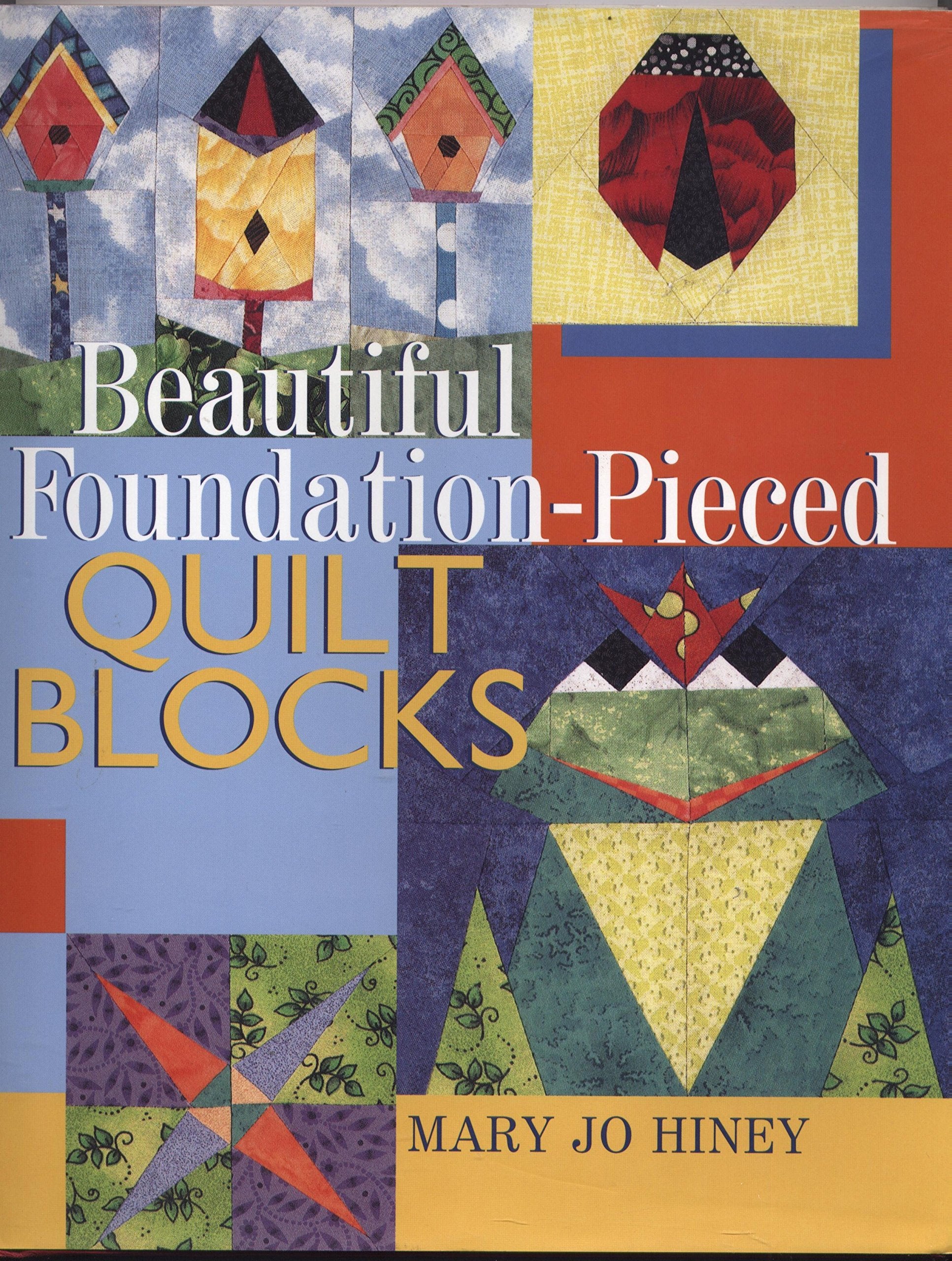 Beautiful Foundationpieced Quilt Blocks,Used