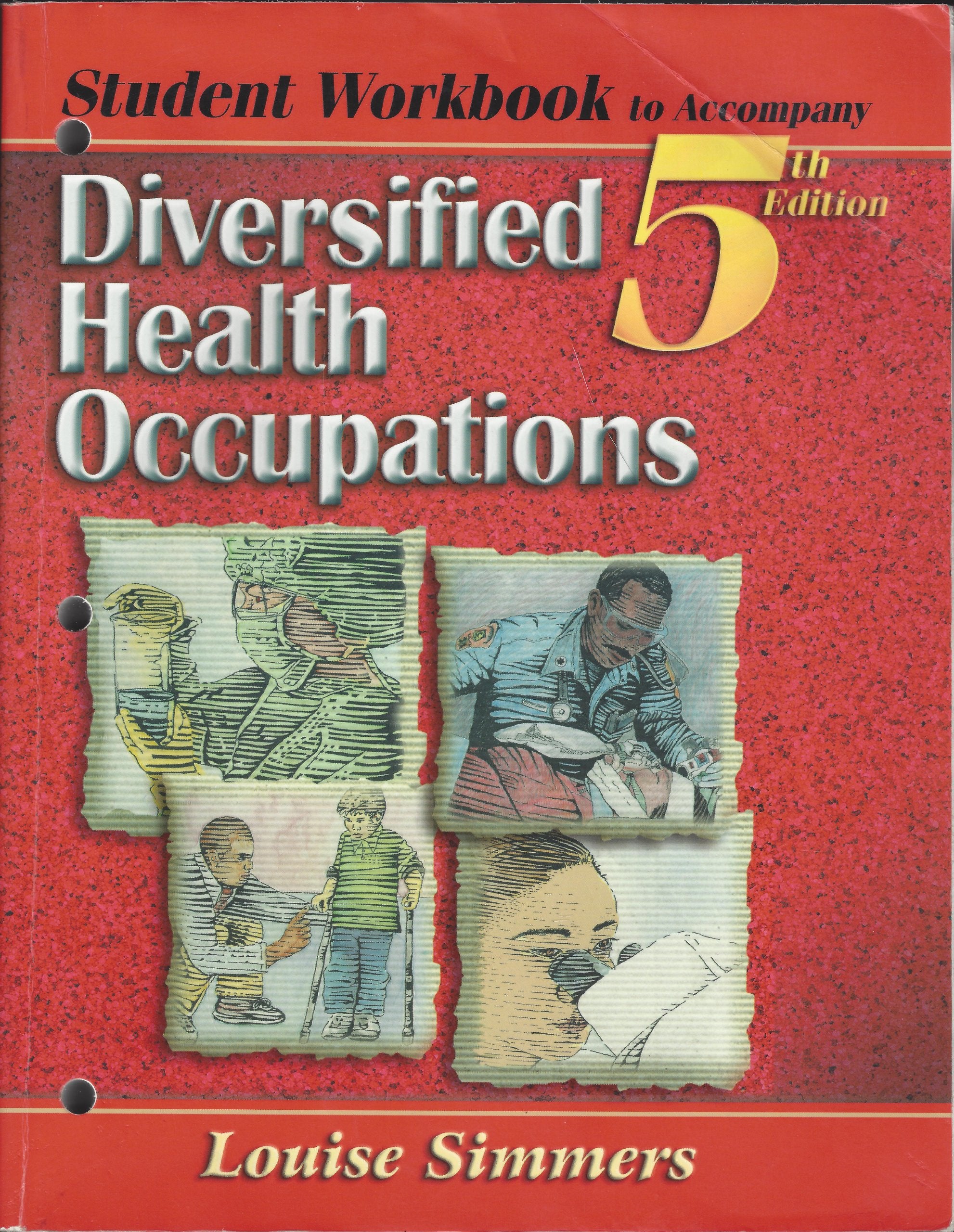 DIVERSIFIED HEALTH OCCUPATIONS, WORKBOOK, 5E,Used