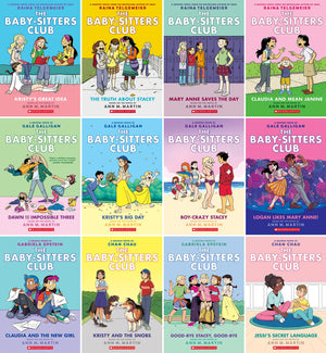 The BabySitters Club Series Graphic Novels, Books 112 Set (Graphix)